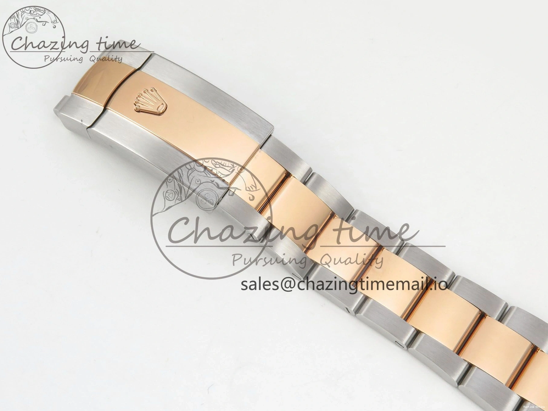 0415 DateJust 36 SS RG ARF 1:1 Best Edition 904L Steel White Stick Dial on Oyster Bracelet SH FashionForward 84